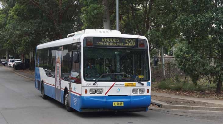Sydney Buses Volvo B10BLE APG Orana 3869